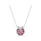 Bella Pendant with Pink Stone