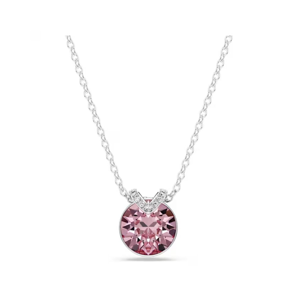 Bella Pendant with Pink Stone