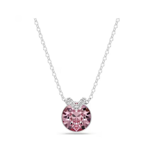 Bella Pendant with Pink Stone