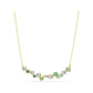 Yellow Gold Tone Constella Small Circle Necklace