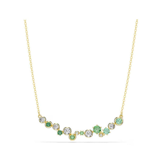 Yellow Gold Tone Constella Small Circle Necklace