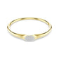 Yellow Gold Tone Detera Cluster Bangle