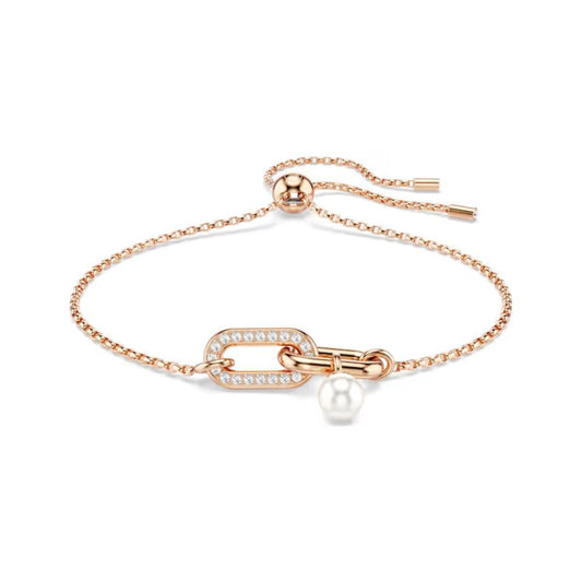 Rose Gold Tone Constella Two Link Bracelet