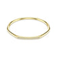 Dextera Yellow Gold Tone Bangle