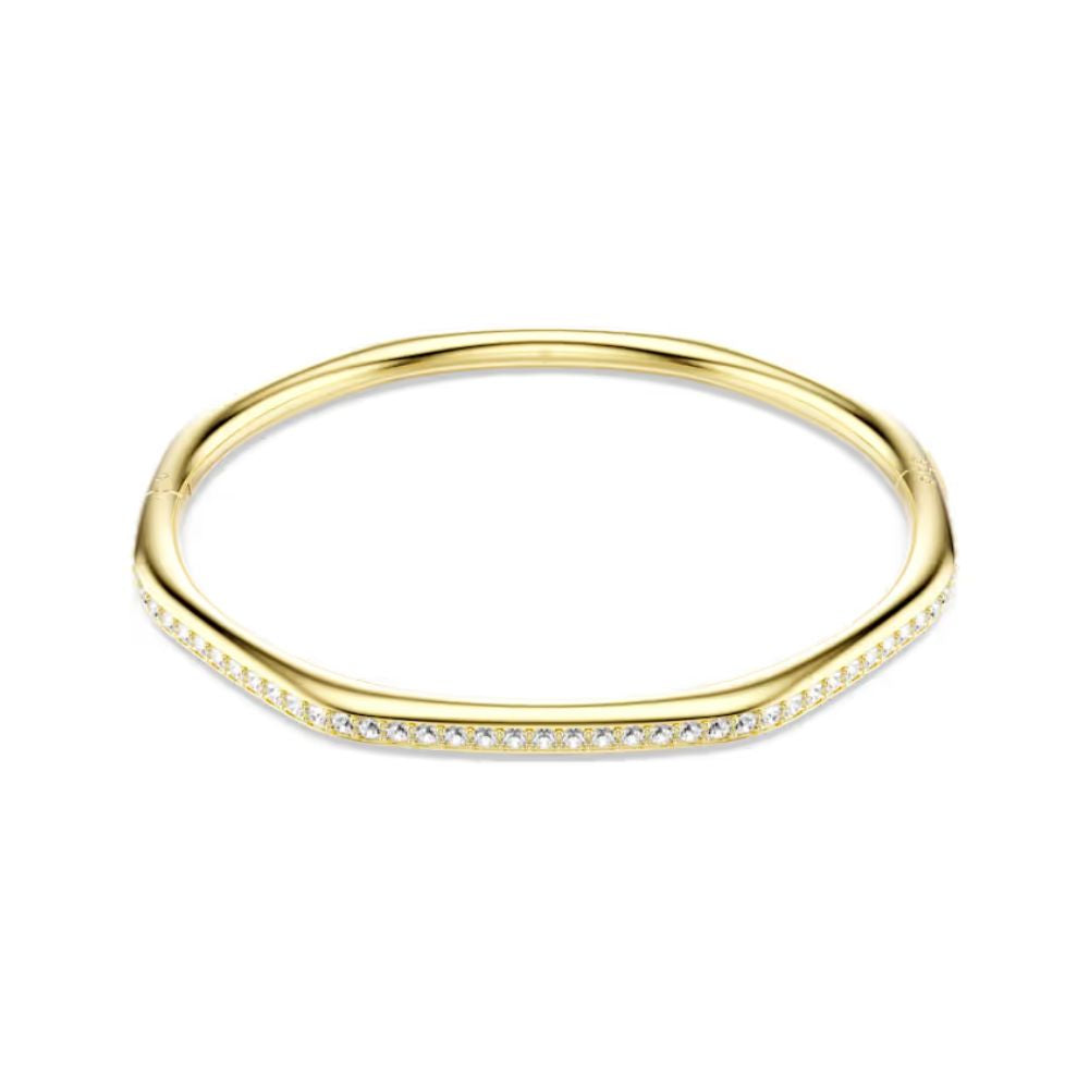 Dextera Yellow Gold Tone Bangle