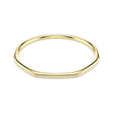 Dextera Yellow Gold Tone Bangle