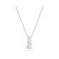 Swarovski Trilogy Pendant with Clear Stones