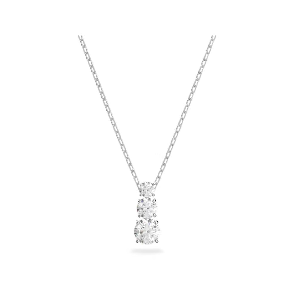 Swarovski Trilogy Pendant with Clear Stones