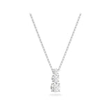 Swarovski Trilogy Pendant with Clear Stones