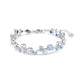 Constella Bracelet with Blue & Clear Stones
