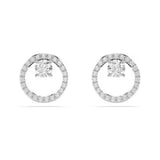 Constella Clear Circle Earrings