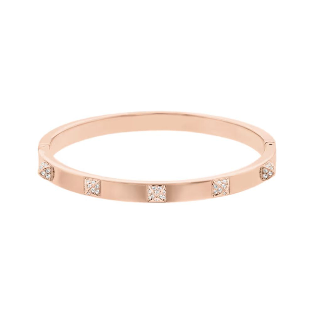 Rose Gold Tone Tactic Bangle