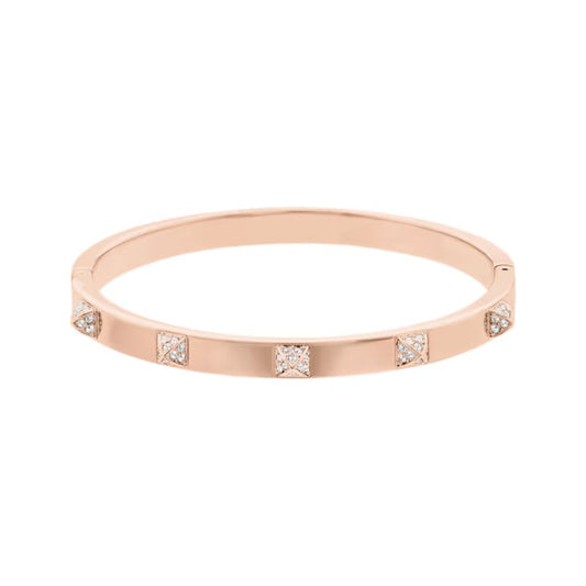 Rose Gold Tone Tactic Bangle