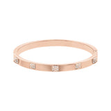 Rose Gold Tone Tactic Bangle