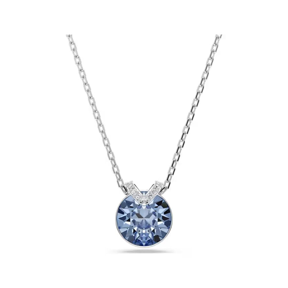 Bella Light Blue Circle Pendant