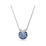 Bella Light Blue Circle Pendant