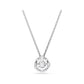 Circle Clear Stone Pendant