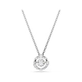 Circle Clear Stone Pendant