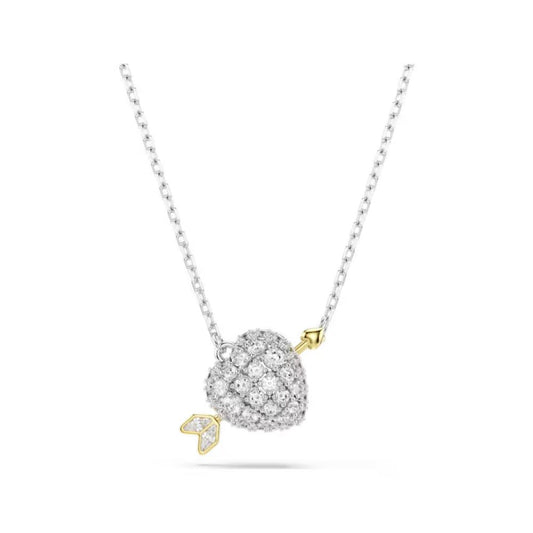 Idylla Two Toned Heart with Arrow Pendant