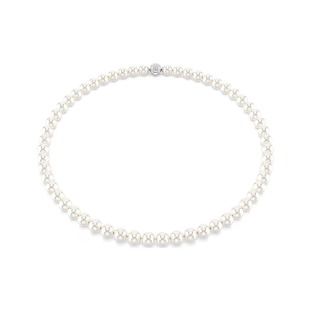 Matrix Pearl Necklace with Silver Bead