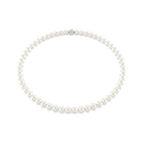 Matrix Pearl Necklace with Silver Bead