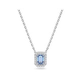 Millenia Octagon Blue & Clear Pendant