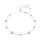Una Double Sided Station Circle Necklace