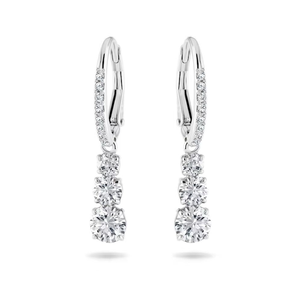 Attract Trilogy Round Drop Earrings