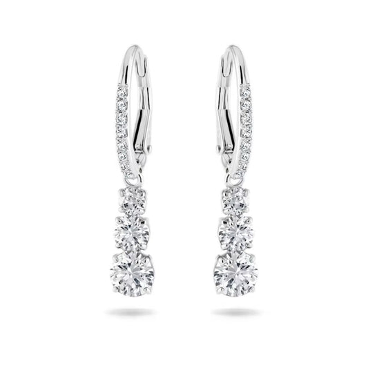 Attract Trilogy Round Drop Earrings