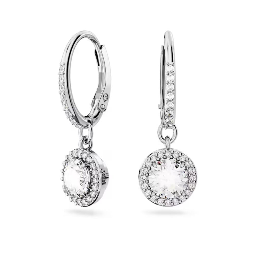 Swarovski Constella Circle Drop Earrings
