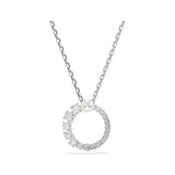 Matrix Circle Pendant with Pearl