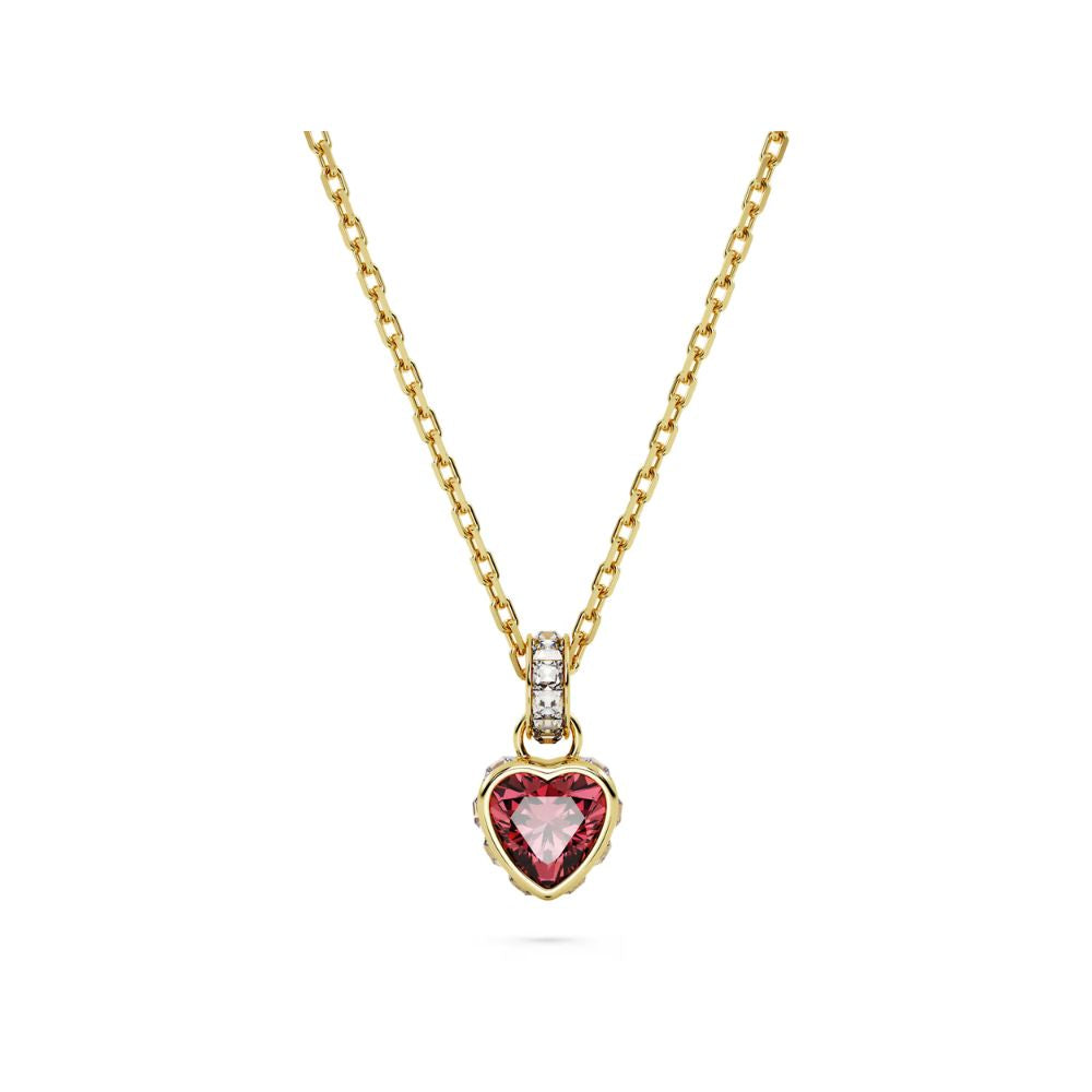 Chroma Yellow Gold Tone Heart Pendant