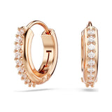 Matrix Rose Gold Tone Mini Hoops