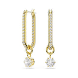 Rose Gold Tone Constella Large Link Drop Earrings
