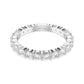 Matrix All Around Clear Stone Ring