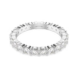 Matrix All Around Clear Stone Ring
