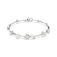 Constella Pearl & Clear Stone Bracelet