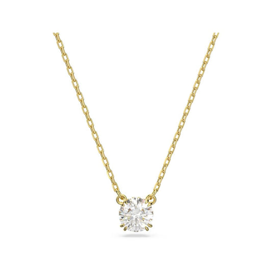 Stilla Yellow Gold Tone Clear Pendant