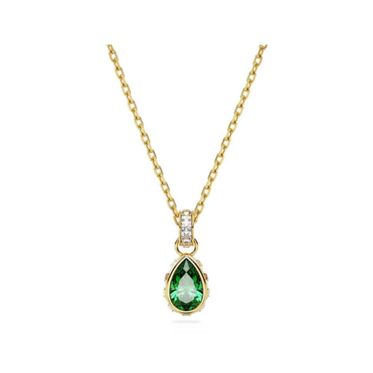 Stilla Pendant with Green Stone