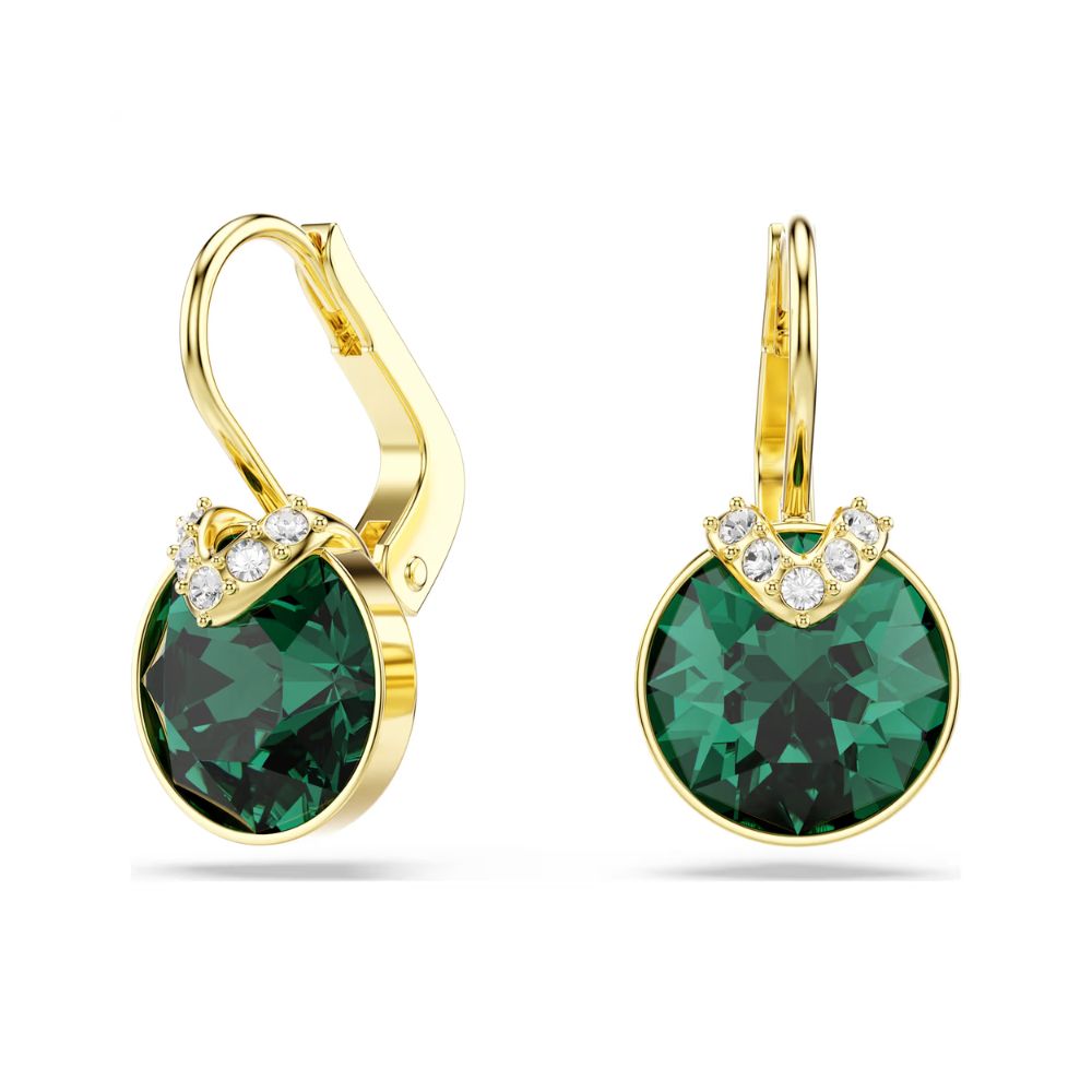 Bella Green Stone Earrings
