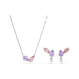 3pc 2026 Capsule Pink with Pearl Pendant & Earrings
