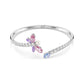2026 Capsule Pink Dragonfly with Blue Stone Bangle