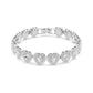 Angelic All Around Heart Bracelet