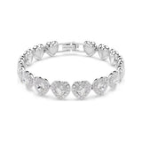 Angelic All Around Heart Bracelet