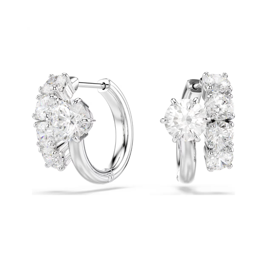 Matrix Clear Stone Earrings