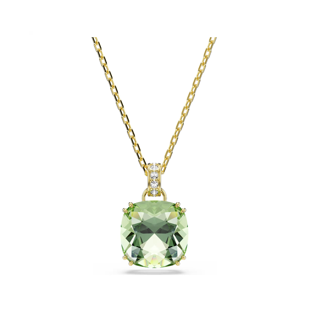 Millenia Yellow Gold Tone Light Green Pendant