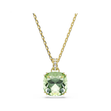 Millenia Yellow Gold Tone Light Green Pendant