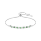 Matrix Green & Clear Stone Bracelet
