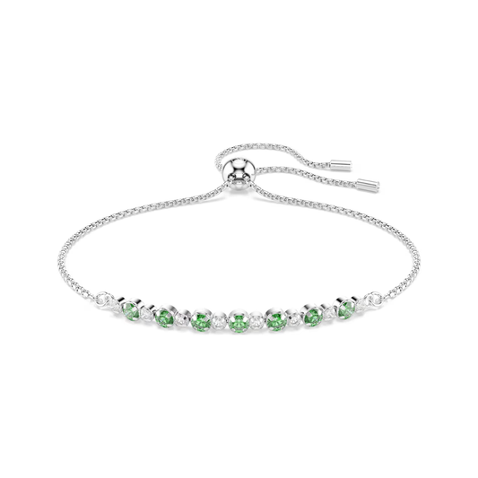 Matrix Green & Clear Stone Bracelet