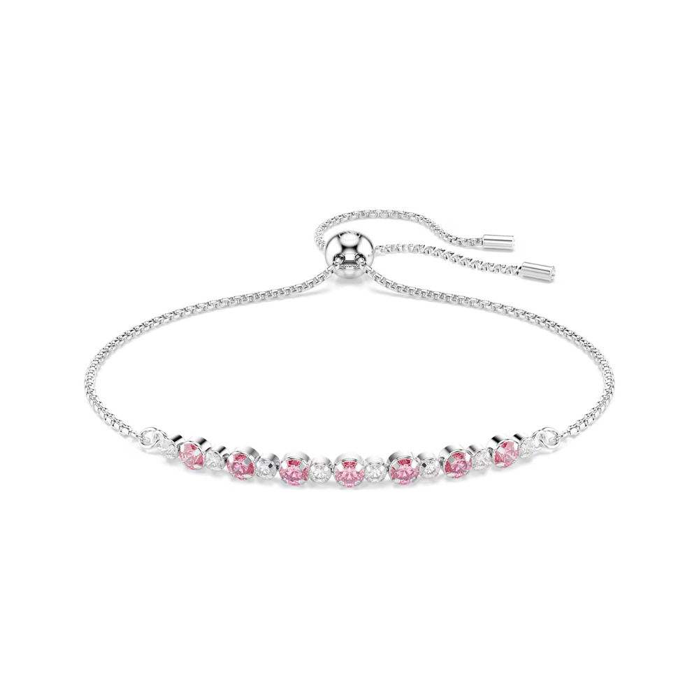 Matirx Pink & Clear Stone Bracelet